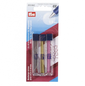 REFILLS FOR CARTRIDGE PENCIL, &Oslash; 0.9MM, ASSORTED COLOURS