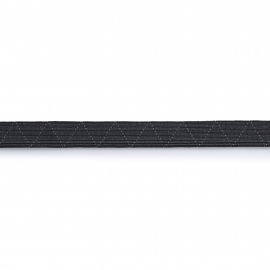 STANDARD ELASTIC, 12MM, BLACK, 2M