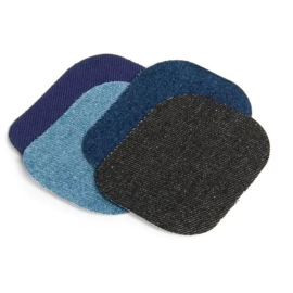 PATCHES MINI, JEANS, IRON-ON, ASSORTED