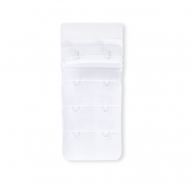 BRA EXTENDER, 3X2 HOOK, 40MM, WHITE