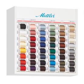 CABINET - SILK FINISH COTTON 50 150M - 72 COLOURS - 360 SPOOLS