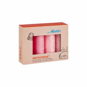 KIT - 4 SPOOLS - METROSENE 100(9161 - 150M) PINK