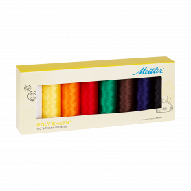 KIT - 8 SPOOLS - POLY SHEEN NO. 40(3406 - 200M) 
