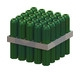 6.5x25 WALL PLUG GREEN (10-12G SCREW)