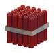 6x25 WALL PLUG RED (8-9G SCREW)