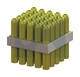 4x25 WALL PLUG YELLOW (1-2-3G SCREW)