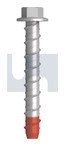 M8x75 XBOLT - HEX FLANGE HEAD MECH-GAL
