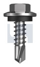 #12-14x20 METAL SDS HEX HEAD + WASHER BASALT CL4