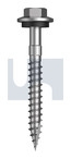 #12-11x50 TYPE 17 HEX HEAD + WASHER BLUE RIDGE CL4