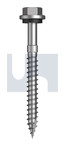 #14-10x65 TYPE 17 HEX HEAD + WASHER BLUE RIDGE CL4