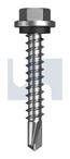 #14-10x42 METAL SDS HEX HEAD + WASHER BUSHLAND CL4