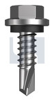 #14-14x22 METAL SDS HEX HEAD + WASHER BUSHLAND CL4