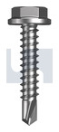 #10-16x25 METAL SDS FLANGED HEX HEAD BUSHLAND ZYP