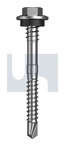 #12-14x55 METAL SDS HEX + WASHER + XGRiP CL4 CLASSIC CREAM