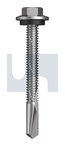 #12-24x50 s500 SDS HEX HEAD + WASHER CL4 COTTAGE GREEN