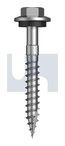 #12-11x45 TYPE 17 HEX HEAD + WASHER COVE CL4