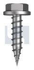 #10-12x20 NEEDLE PT SDS FLANGED HEX CL4 DOVE WHITE
