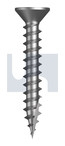#10-12x30 TYPE 17 COUNTERSUNK DOVE WHITE ZYP