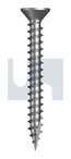 #10-12x40 TYPE 17 COUNTERSUNK DOVE WHITE ZYP