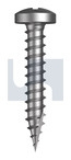 #8-15x25 TYPE 17 PAN HEAD DOVE WHITE ZYP
