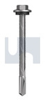 #12-24x65 s500 SDS HEX HEAD + WASHER GULLY CL4