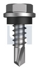 #10-16x16 METAL SDS HEX HEAD + WASHER CL4 JASPER