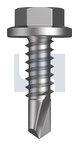 #14-14x22 METAL SDS FLANGED HEX HEAD CL4 PRIMROSE