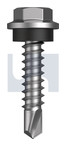 #8-18x20 METAL SDS HEX HEAD + WASHER CL4 PRIMROSE