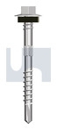 #12-14x48 METAL SDS HEX + WASHER + XGRiP SHALE GREY CL4