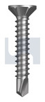 #8-18x25 METAL SDS COUNTERSUNK RIB Z/Y