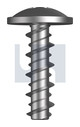 M3-9x13 ELECTRICAL PANEL SCREW Z/P