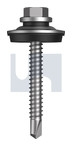 #14-14x52 METAL SDS ALUMINIUM SEAL HEX BI-METAL 304 STAINLES