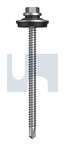 #14-14x95 METAL SDS ALUMINIUM SEAL HEX BI-METAL 304 STAINLES