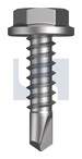 #10-16x19 METAL SDS HEX HEAD BI-METAL 304 STAINLESS