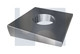 M12x31.75 x 31.75 TAPER WASHER - 8 Deg SQUARE PLAIN