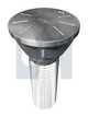 5/8x 2-3/4 UNC PLOW BOLT STEPPED PLAIN