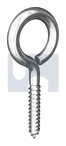 5/16x2 EYE SCREW HEAVY Z/P