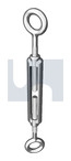 M20x300 TURNBUCKLE EYE+EYE HDG