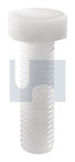 1/2x1 UNC HEX SET SCREW NYLON
