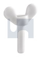 M5x25 METRIC THREAD WING SCREW NYLON