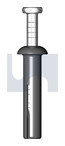 6.5x38 CX NAIL IN ANCHOR-MUSHROOM HD ZINC ALLOY