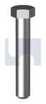 M27x300 HEX BOLT BLANK Gr316