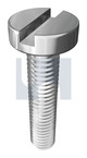 M4x20 METAL THREAD CHEESE SLOT Gr304