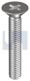M10x25 METAL THREAD CSK PHIL Gr316