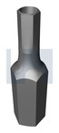 M3 BIT SOCKET  POST HEX PLAIN