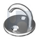 5x33 PAD EYE ROUND OPEN Gr304