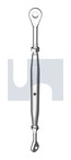 M6x142 RIGGING SCREW EYE+EYE Gr316