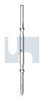 M5x3.2 RIGGING SCREW LAG+SWAGE Gr316