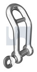 M8x36 SHACKLE D DOUBLE BAR Gr316