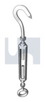 M16x250 TURNBUCKLE HOOK+EYE Gr316